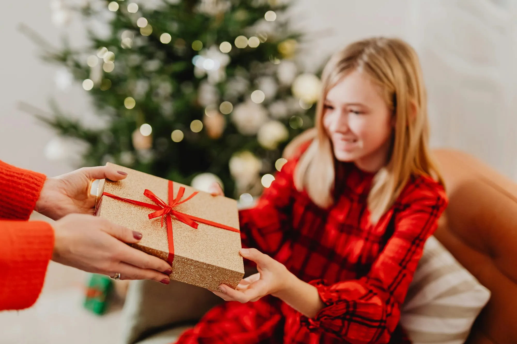 Gifts arriving — the visible end of an invisible bridge of incidents